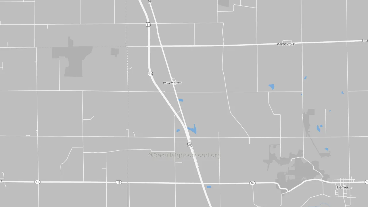 Transit Grade map of Perrysburg, IN