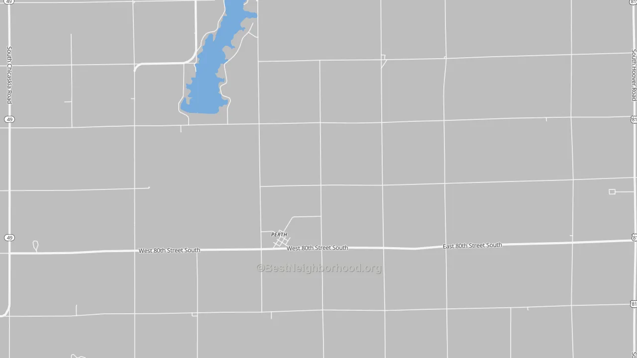 Transit Grade map of Perth, KS