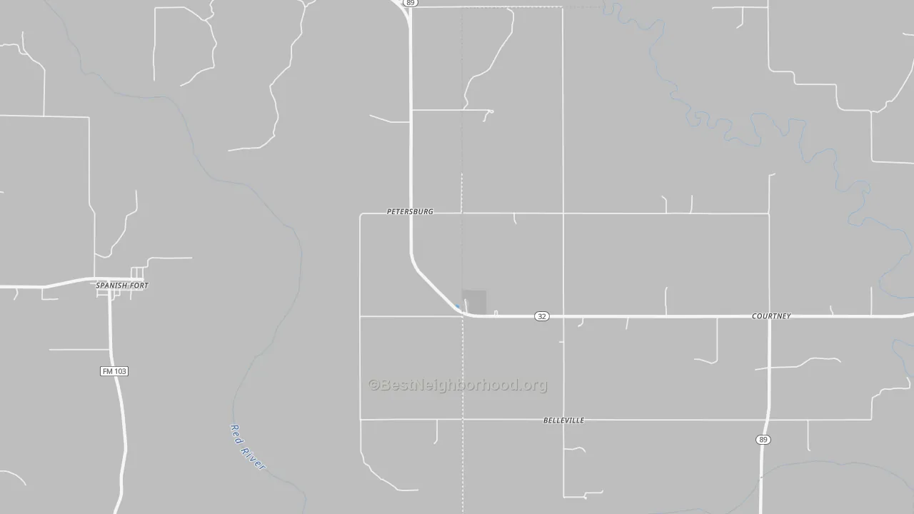Transit Grade map of Petersburg, OK