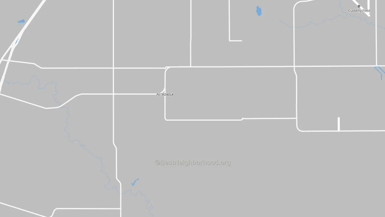 Transit Grade map of Petronila, TX
