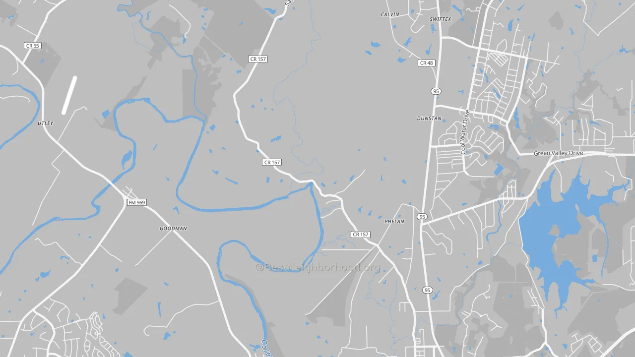Transit Grade map of Phelan, TX