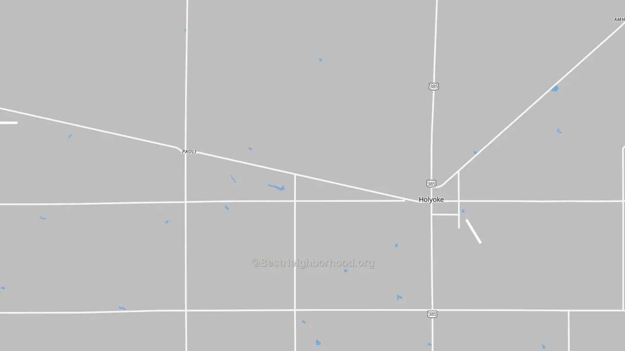 Transit Grade map of Phillips County, CO