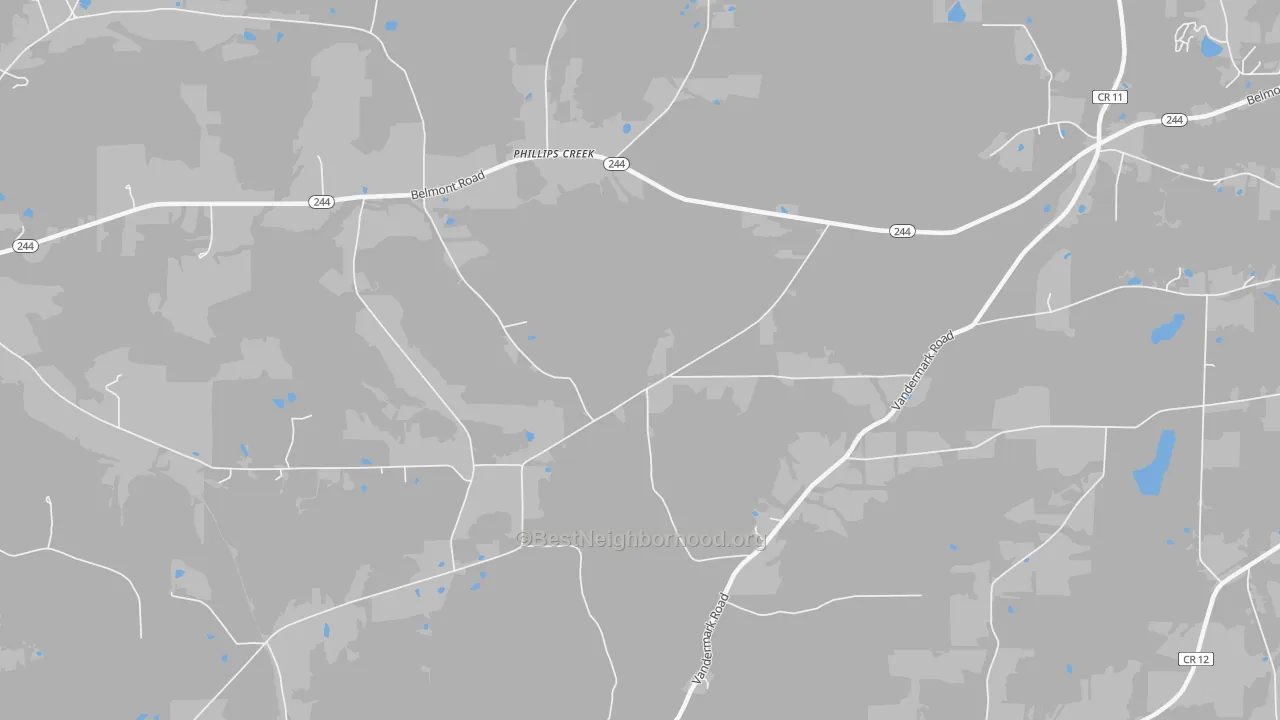 Transit Grade map of Phillips Creek, NY