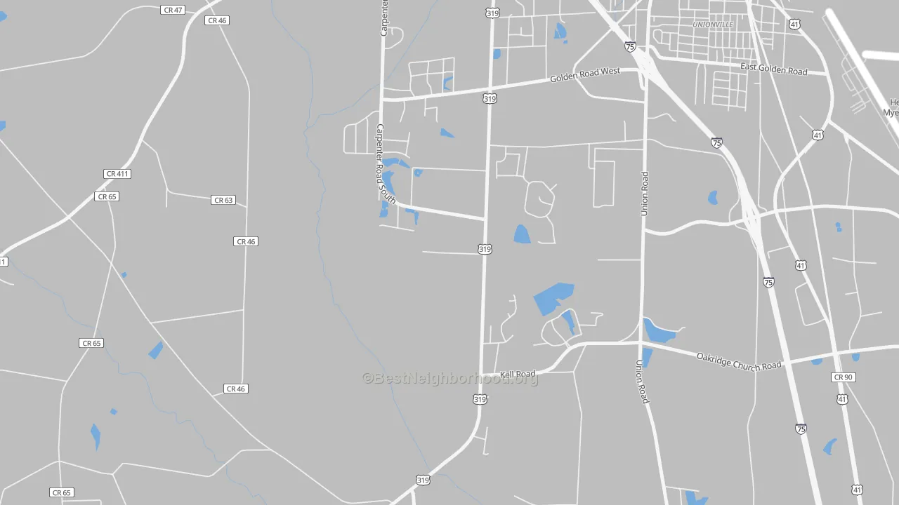 Transit Grade map of Phillipsburg, GA