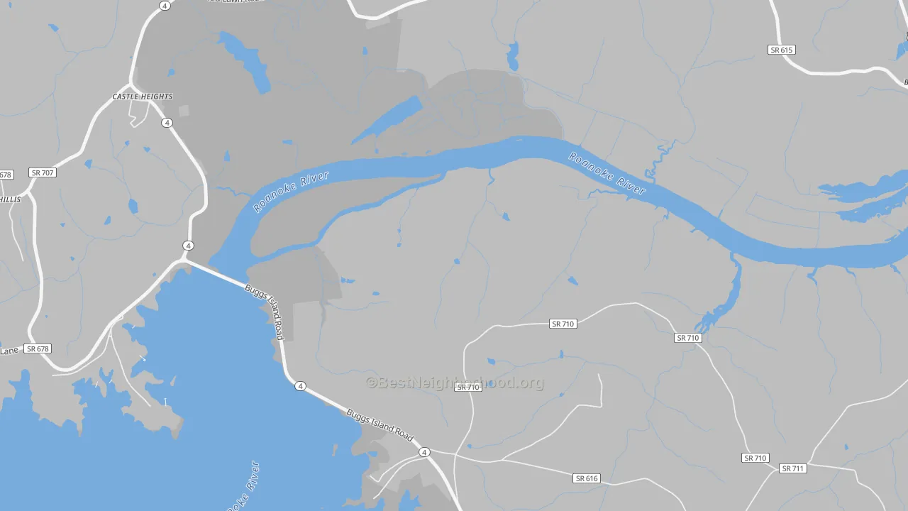 Transit Grade map of Phillis, VA