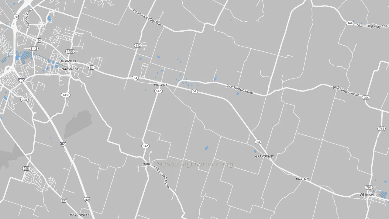 Transit Grade map of Philpot, KY