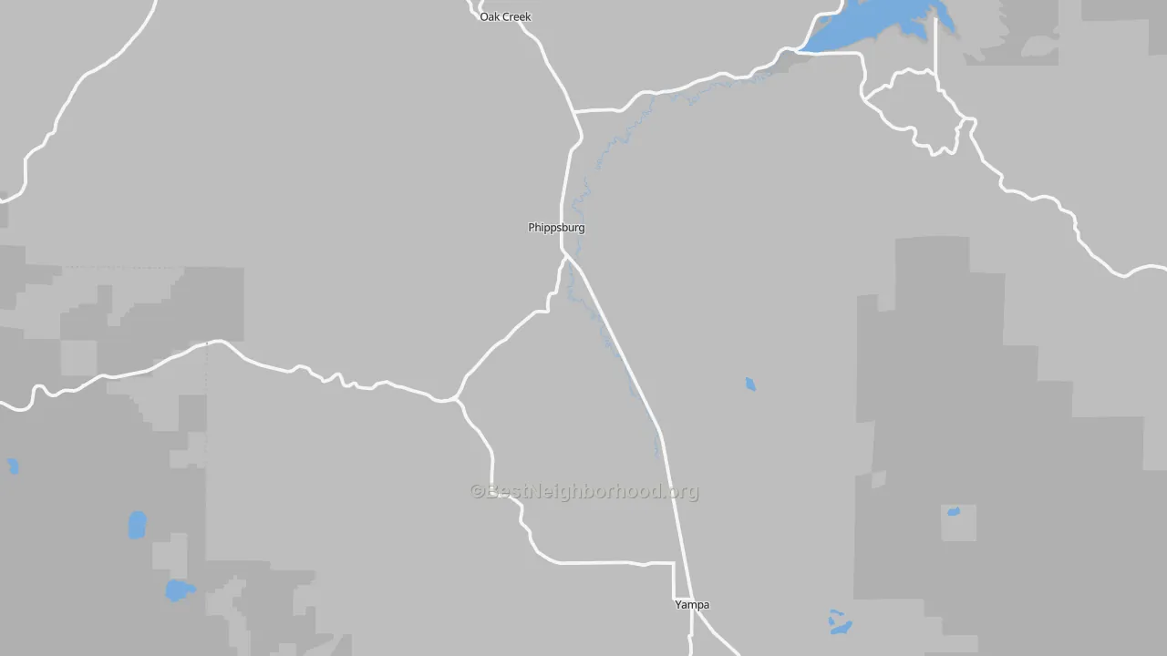 Transit Grade map of Phippsburg, CO