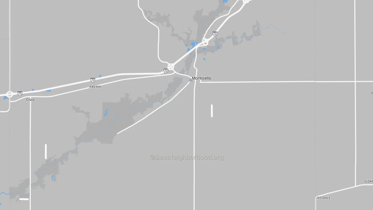 Transit Grade map of Piatt County, IL