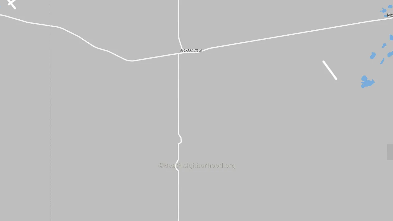 Transit Grade map of Pickardville, ND