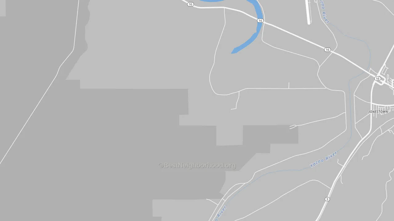 Transit Grade map of Pierce Crossroad, MS