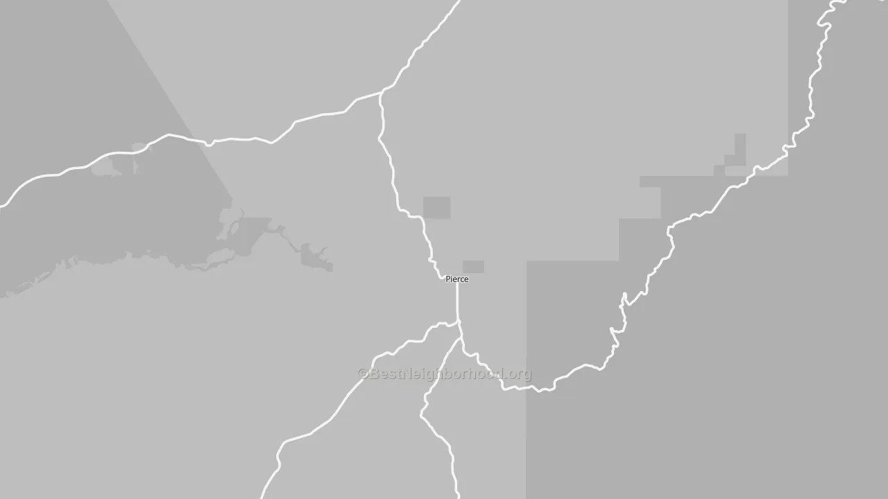 Transit Grade map of Pierce, ID