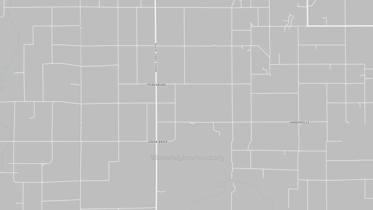 Transit Grade map of Pierceburg, IL
