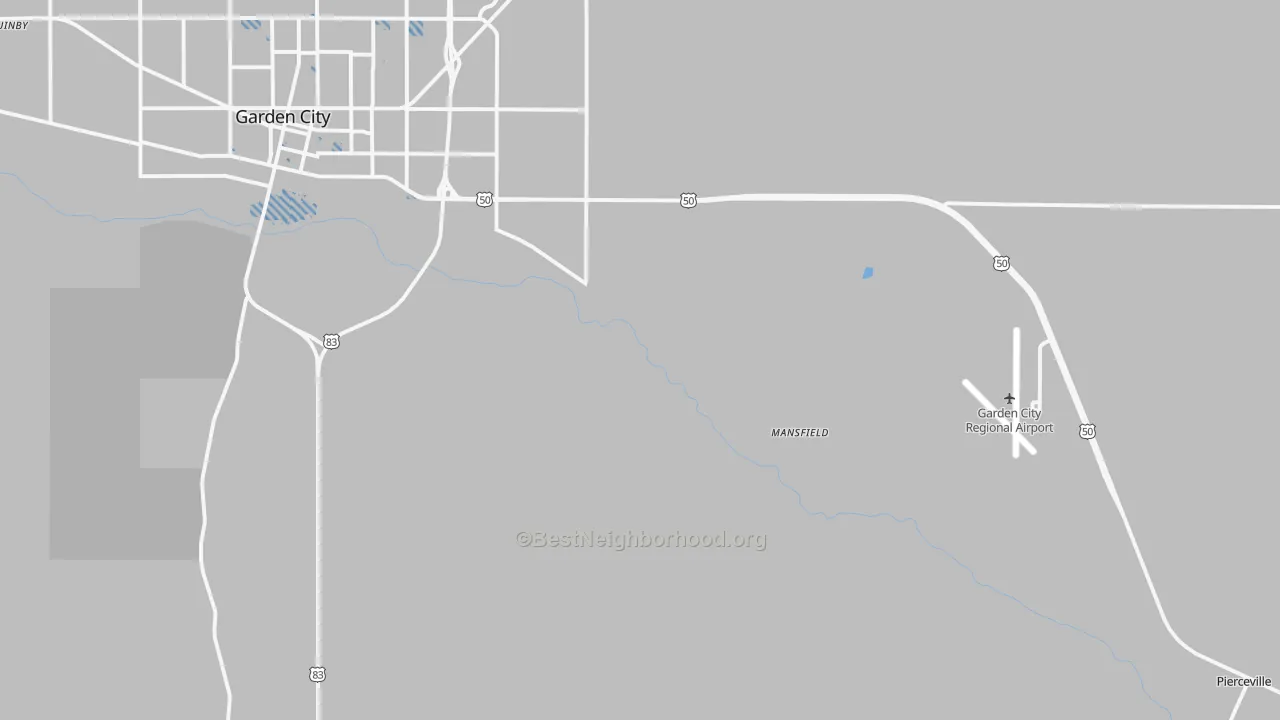 Transit Grade map of Pierceville, KS