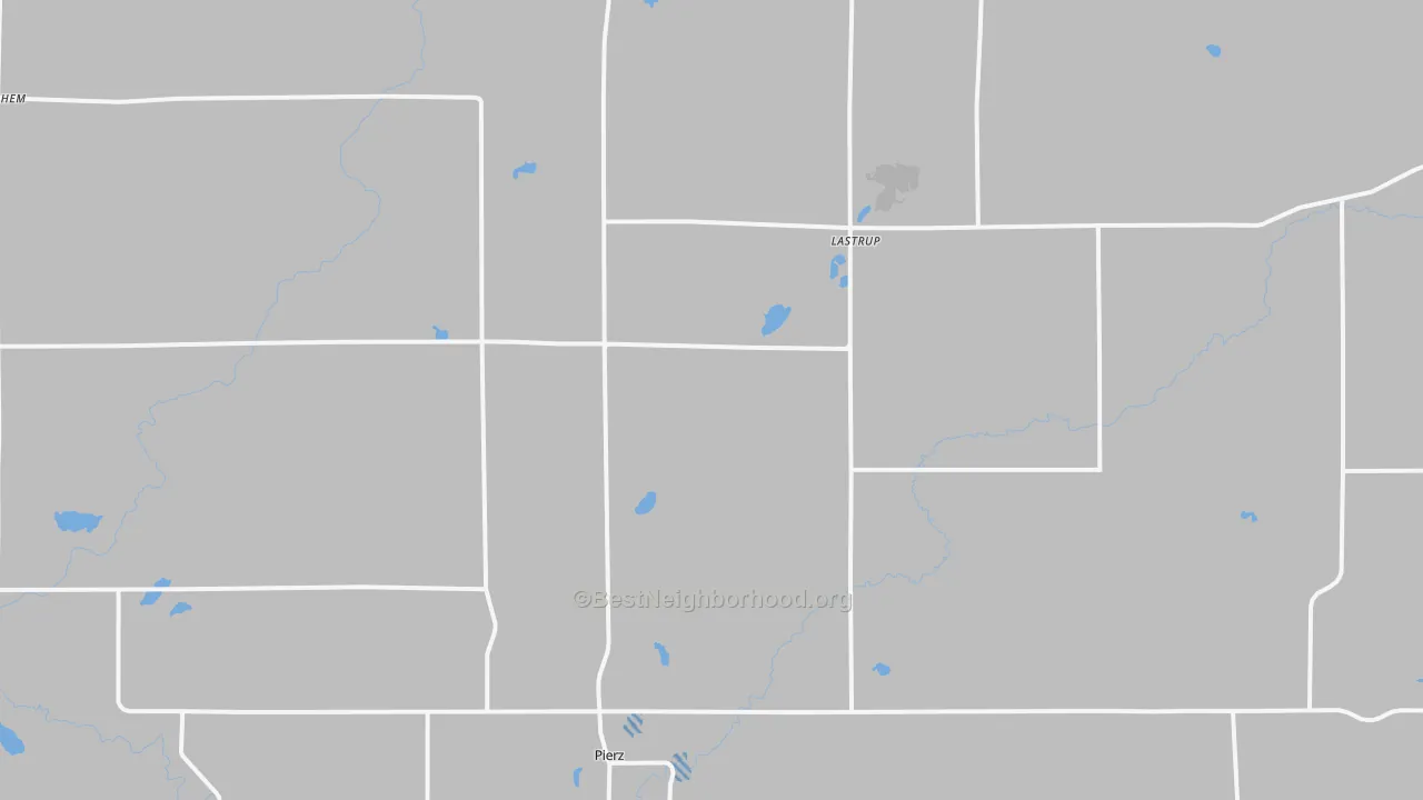 Transit Grade map of Pierz, MN