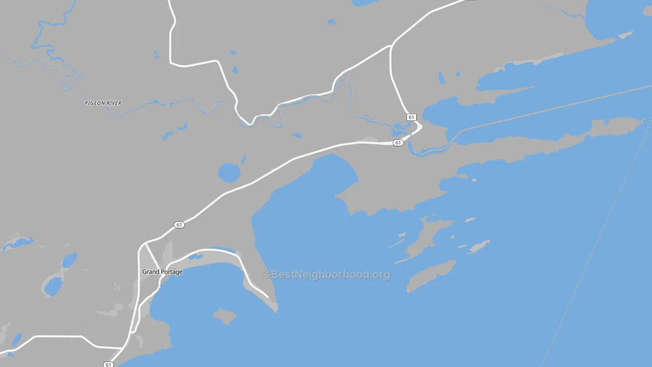 Transit Grade map of Pigeon River, MN