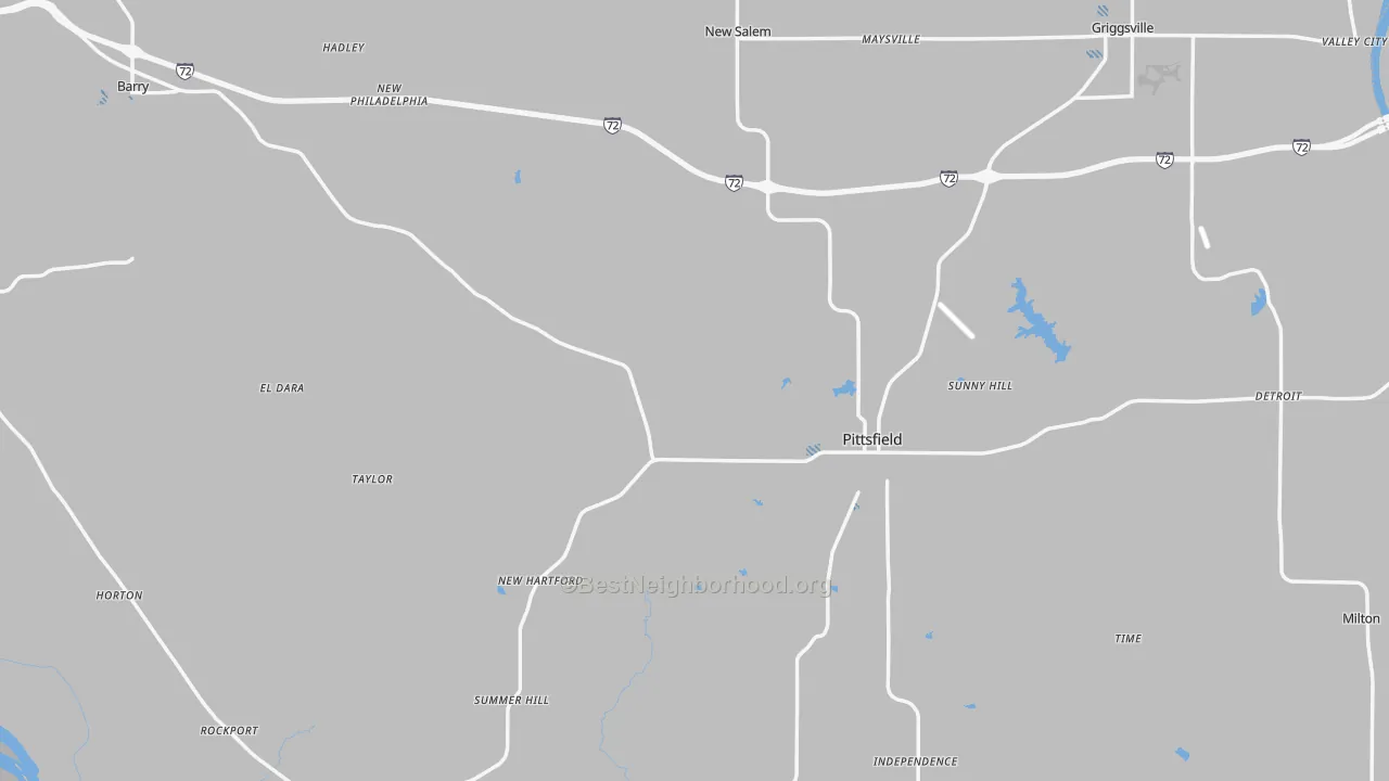 Transit Grade map of Pike County, IL