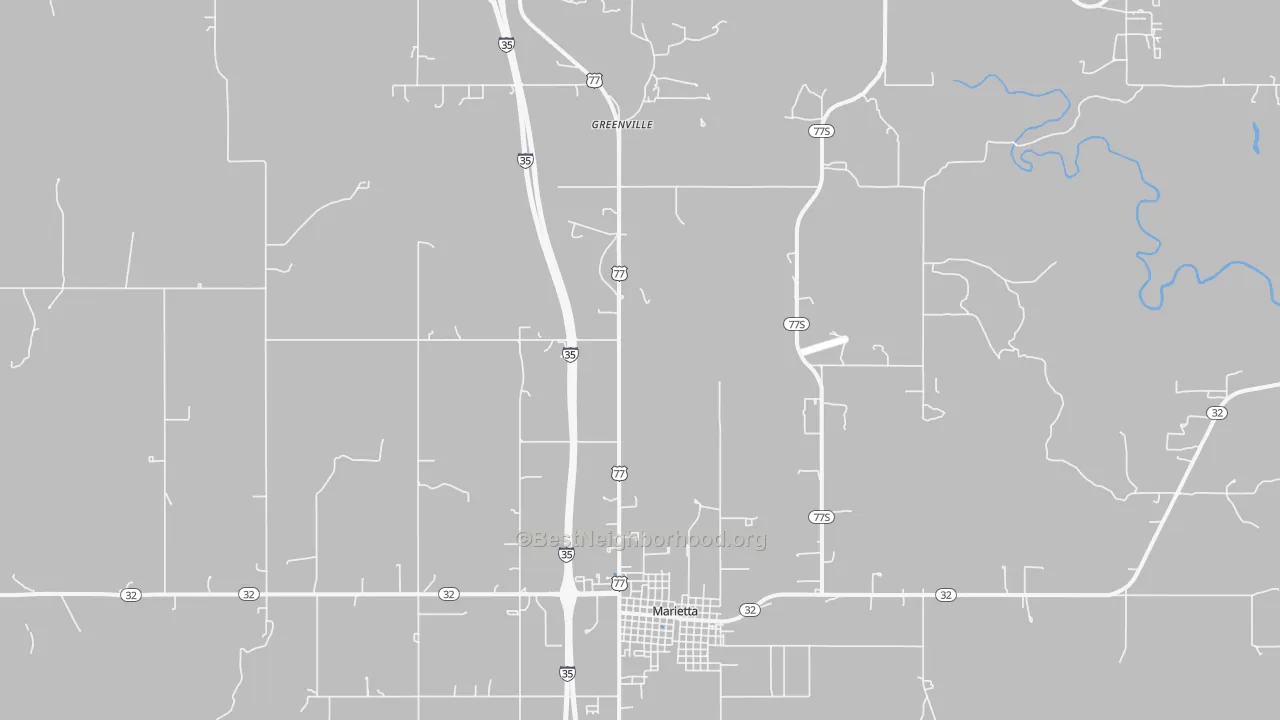 Transit Grade map of Pike, OK
