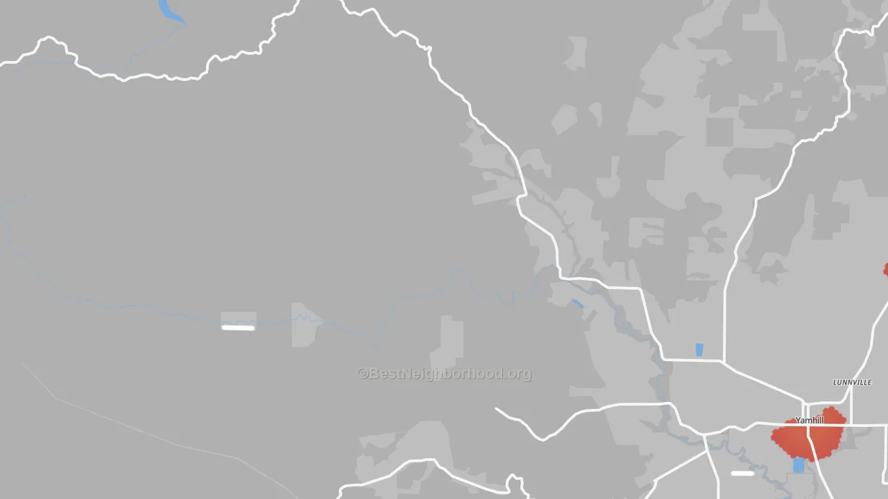 Transit Grade map of Pike, OR