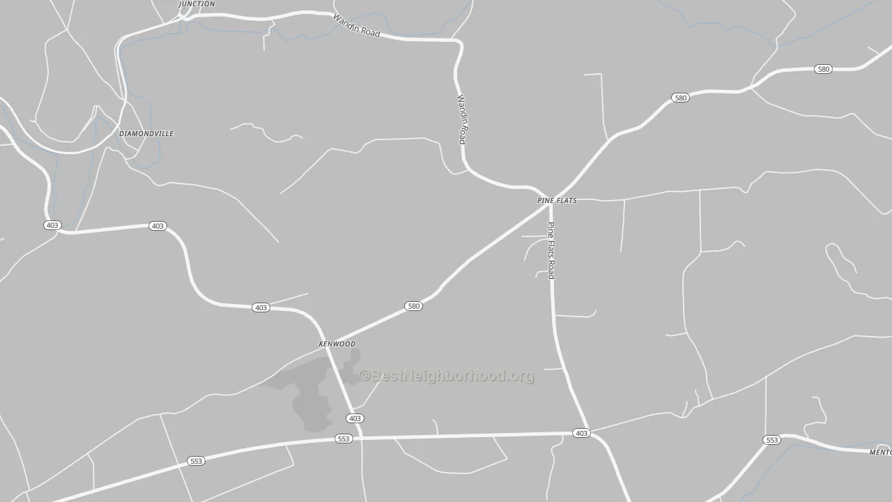 Transit Grade map of Pine Flats, PA