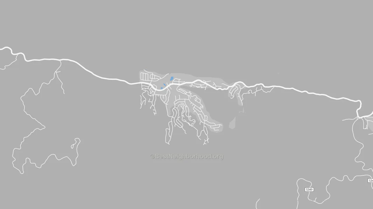Transit Grade map of Pine Mountain Club, CA