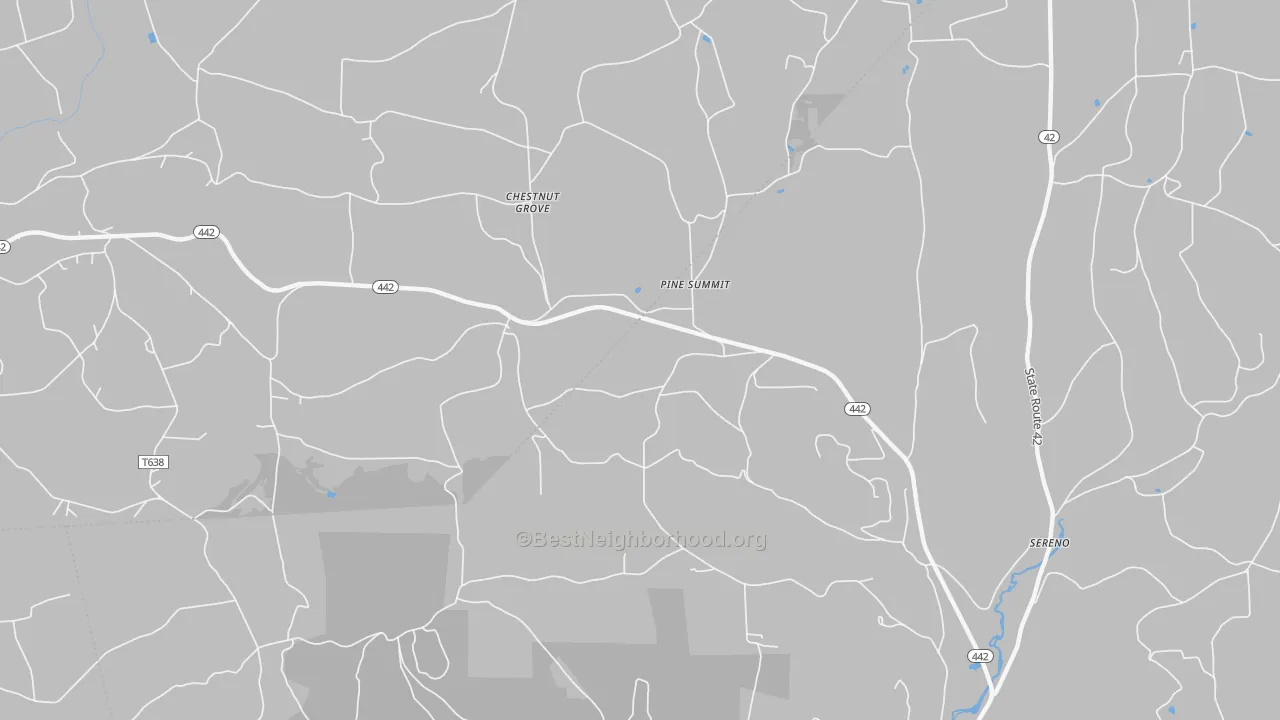 Transit Grade map of Pine Summit, PA
