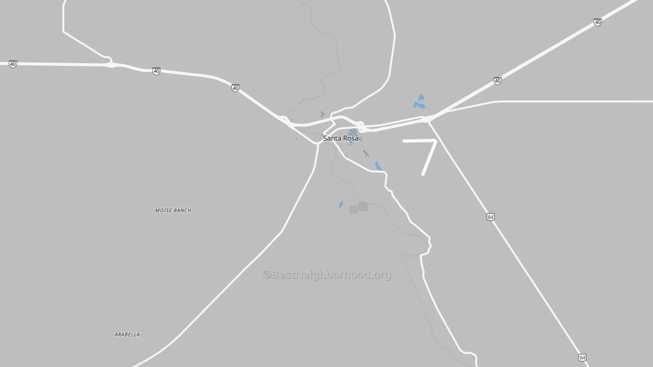 Transit Grade map of Pintada, NM