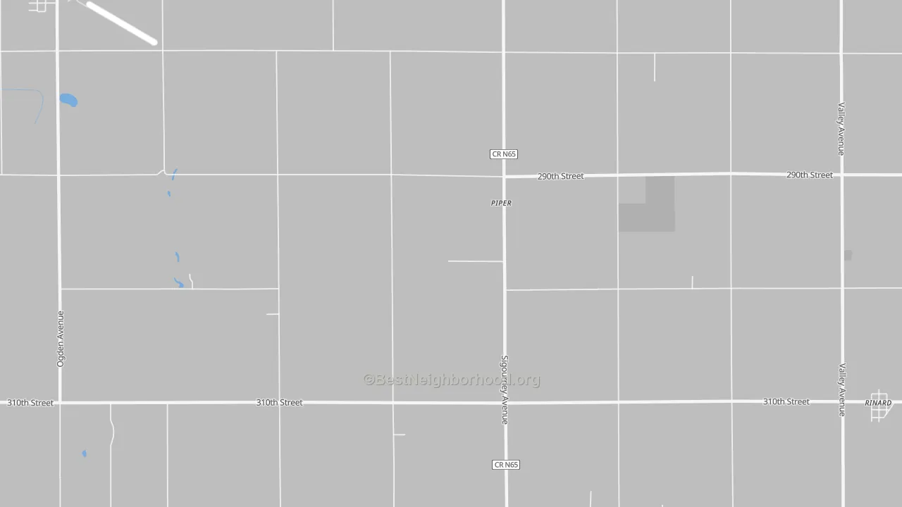 Transit Grade map of Piper, IA