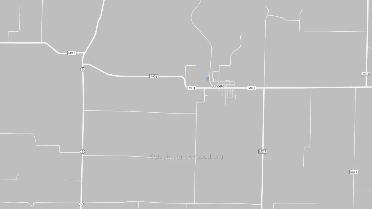 Transit Grade map of Pisgah, MO