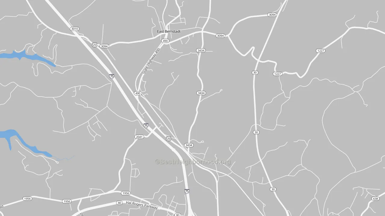 Transit Grade map of Pittsburg, KY