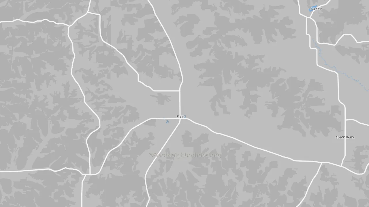 Transit Grade map of Plain, WI