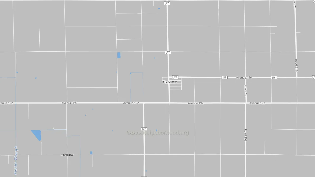 Transit Grade map of Plainview, CA