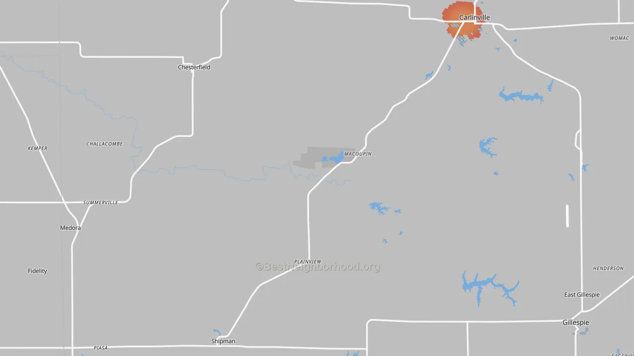 Transit Grade map of Plainview, IL