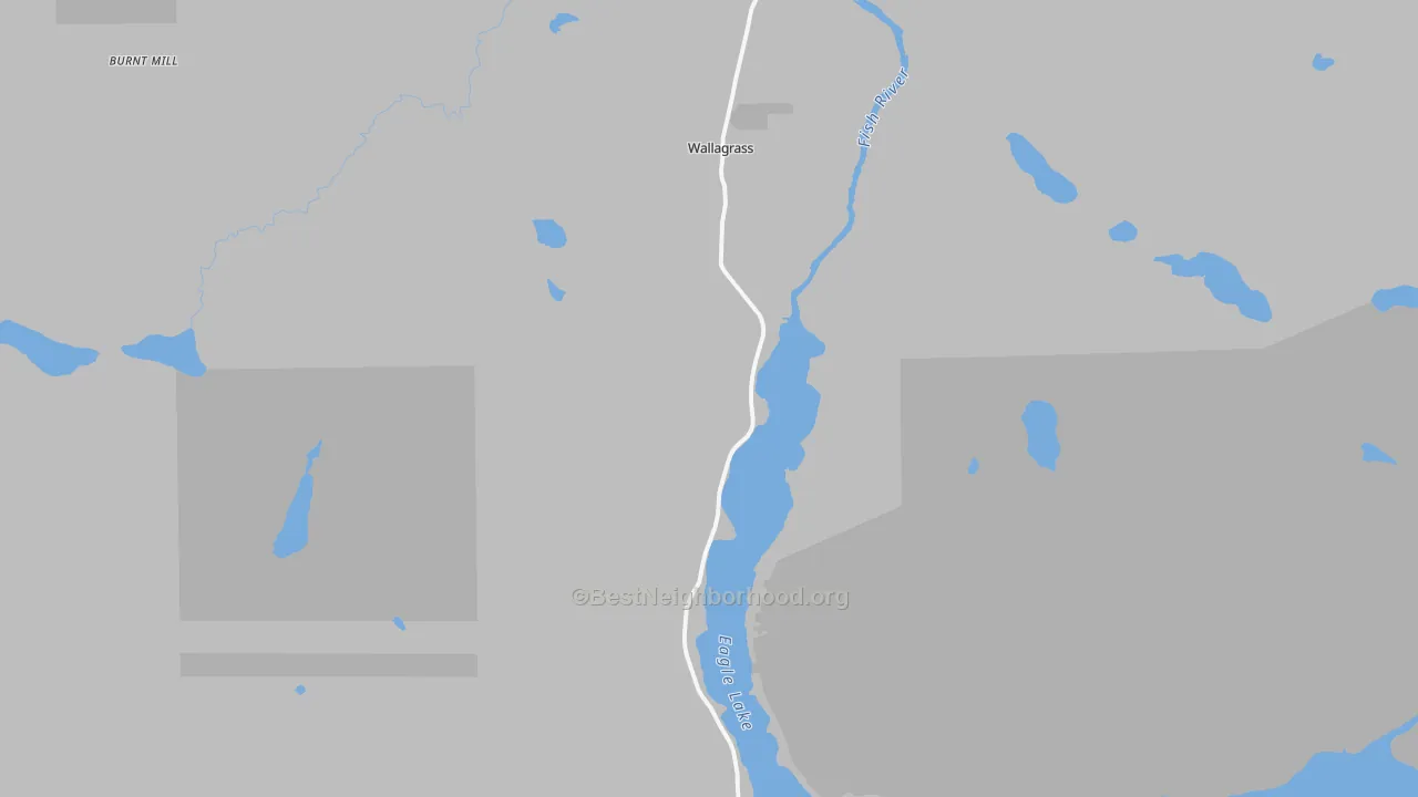 Transit Grade map of Plaisted, ME