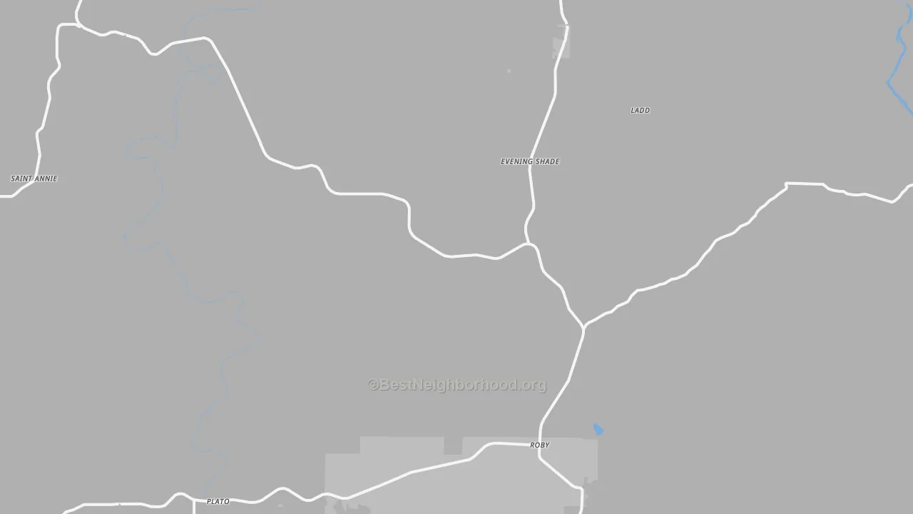 Transit Grade map of Plato, MO