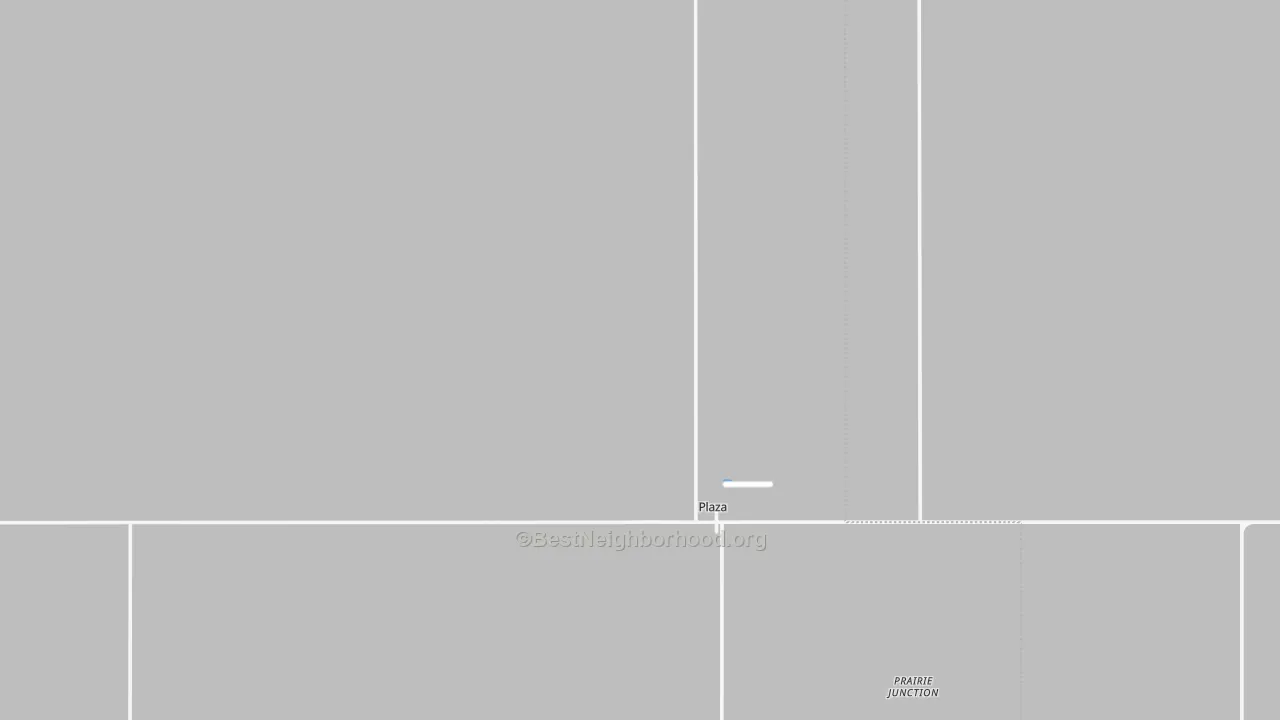 Transit Grade map of Plaza, ND