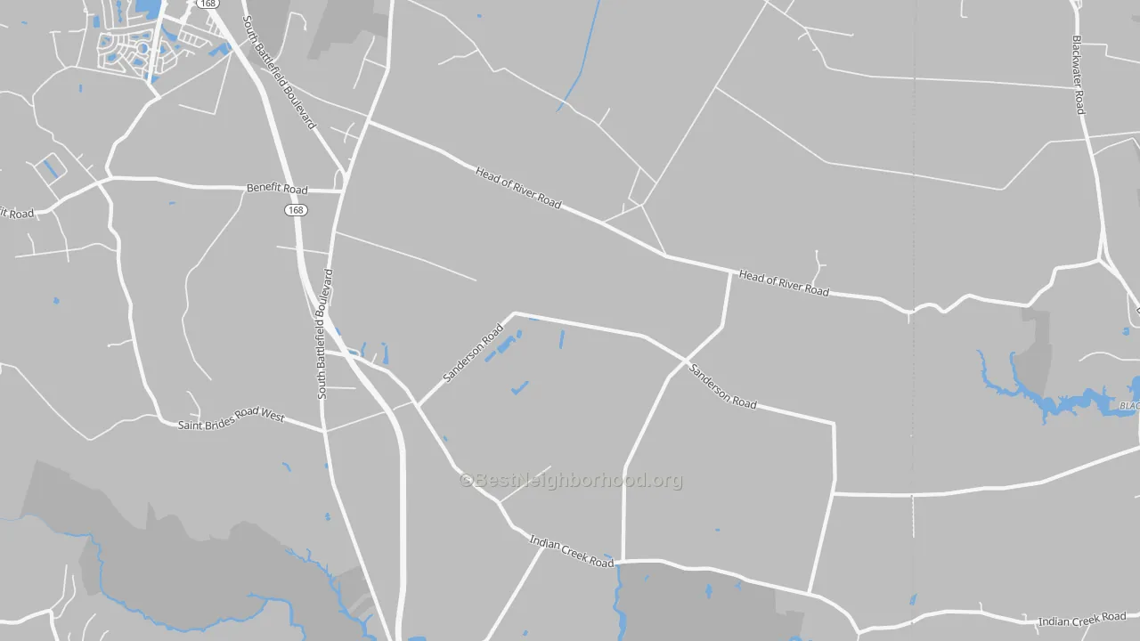 Transit Grade map of Pleasant Grove East, Chesapeake, VA