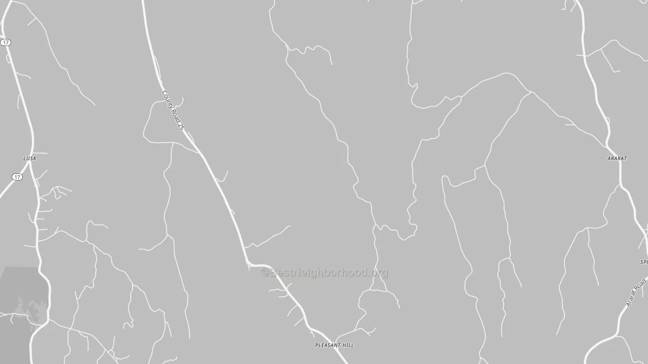 Transit Grade map of Pleasant Hill, AL