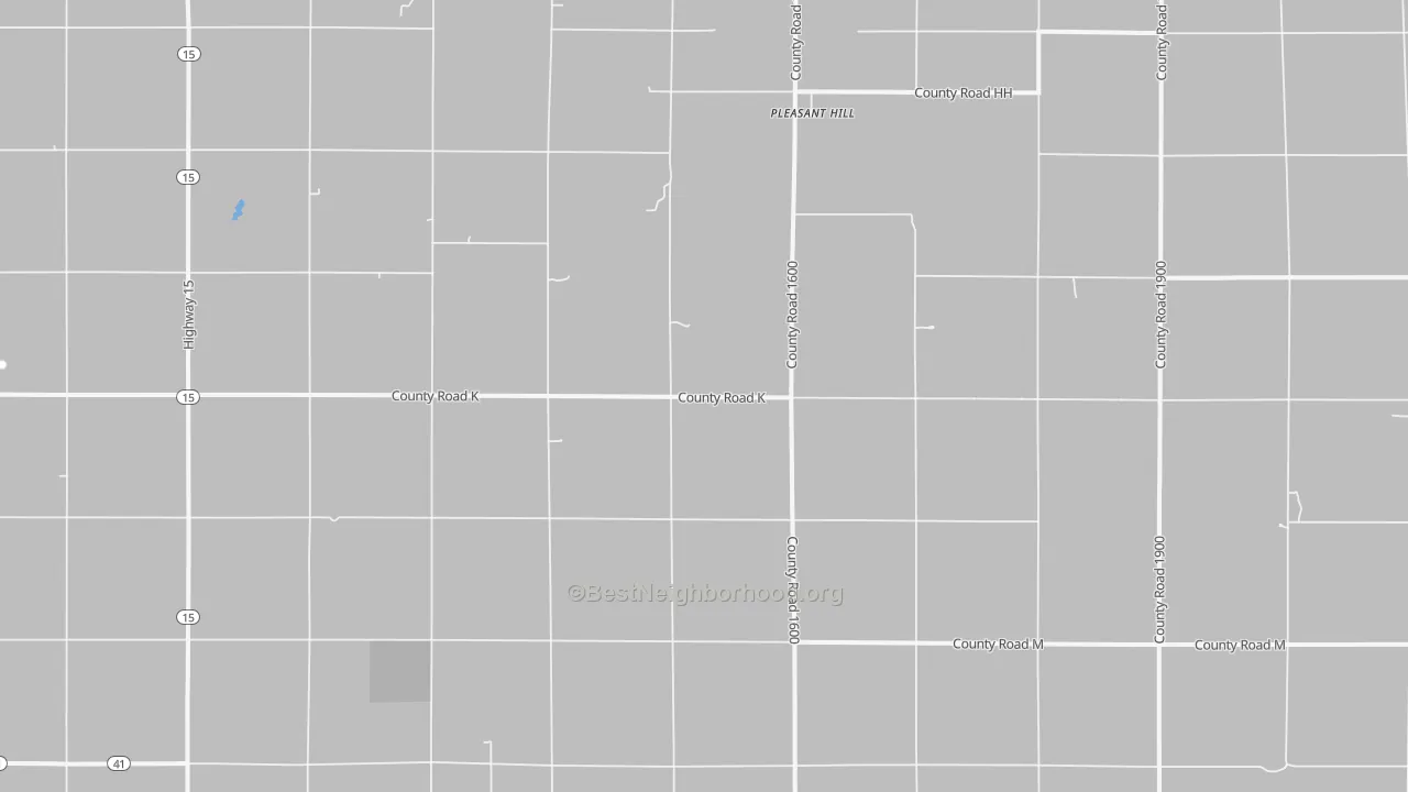 Transit Grade map of Pleasant Hill, NE