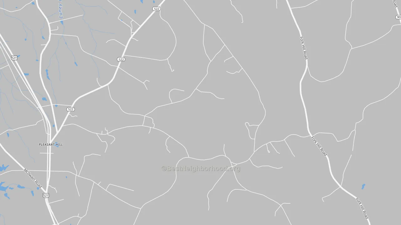 Transit Grade map of Pleasant Hill, SC