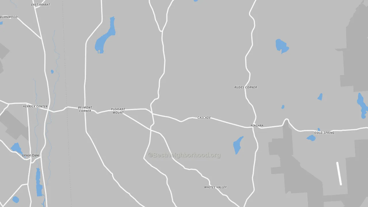 Transit Grade map of Pleasant Mount, PA