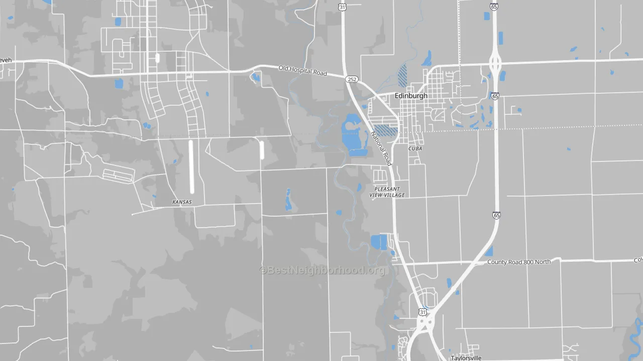 Transit Grade map of Pleasant View Village, IN