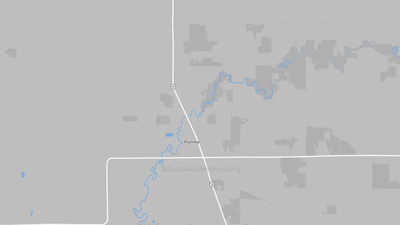 Transit Grade map of Plummer, MN