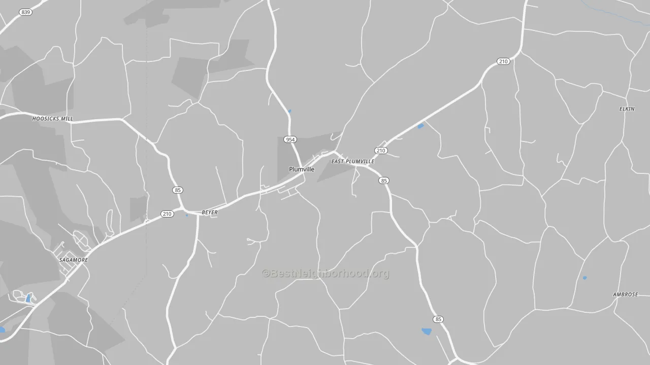 Transit Grade map of Plumville, PA