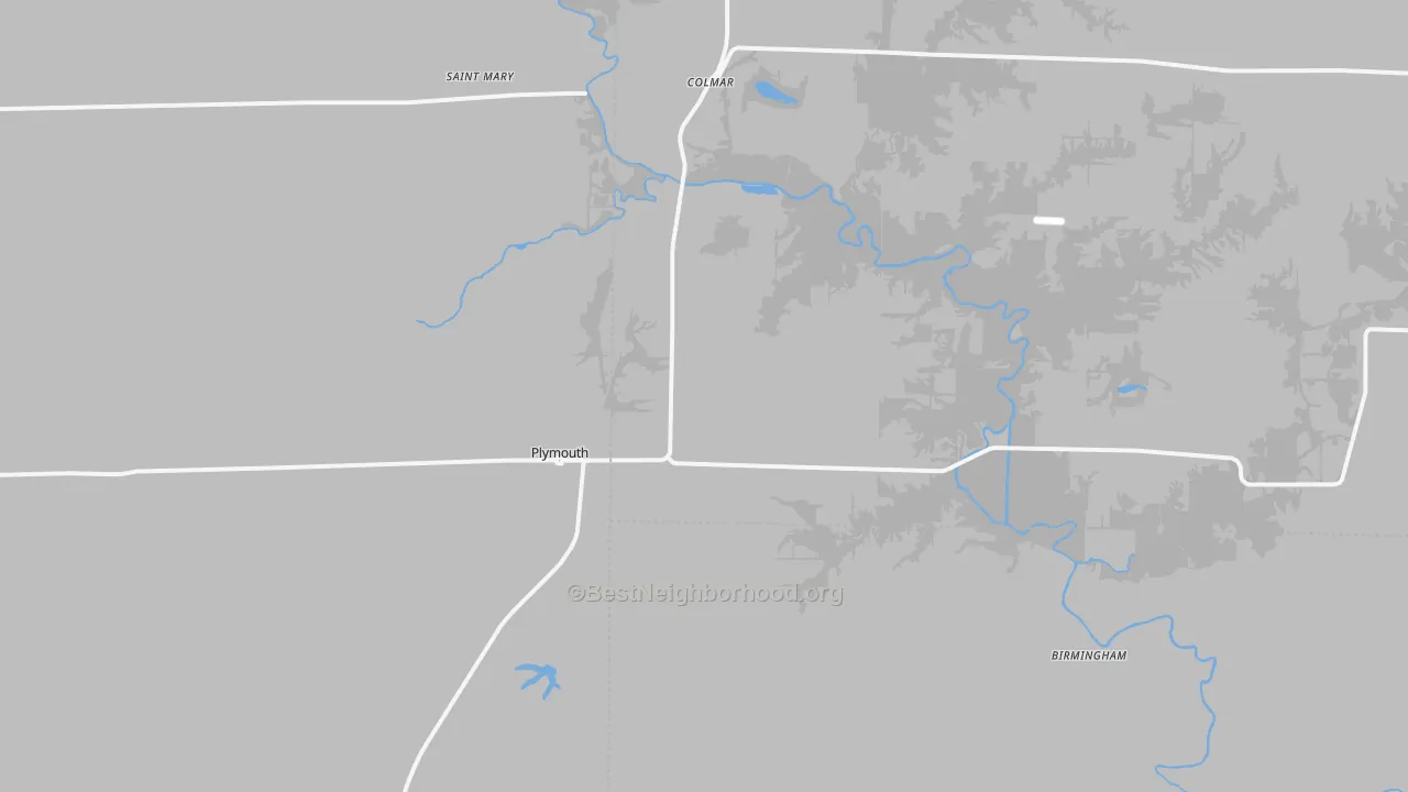 Transit Grade map of Plymouth, IL