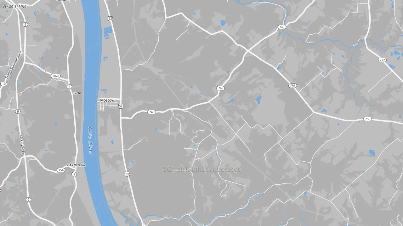 Transit Grade map of Point Isabel, OH