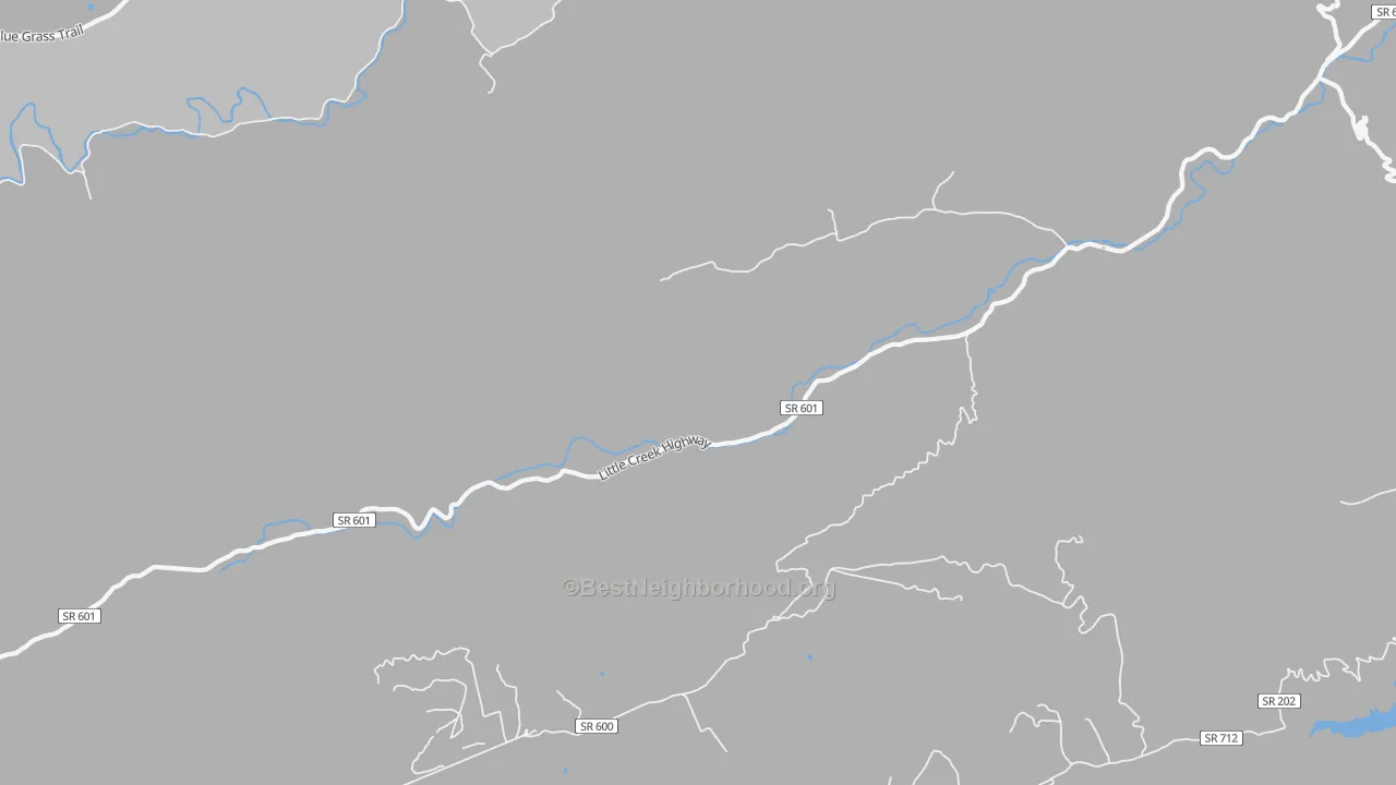 Transit Grade map of Point Pleasant, VA