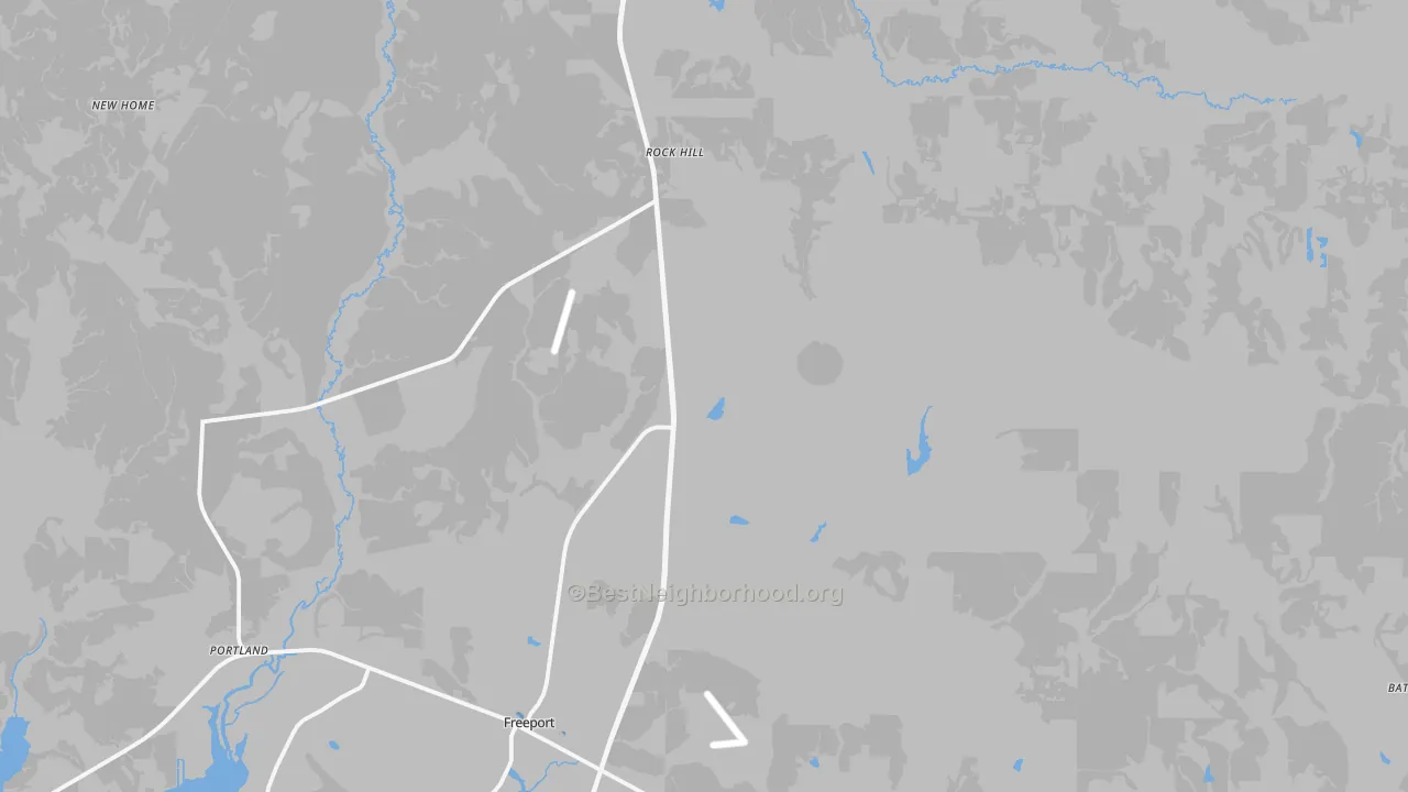 Transit Grade map of Point Washington, FL