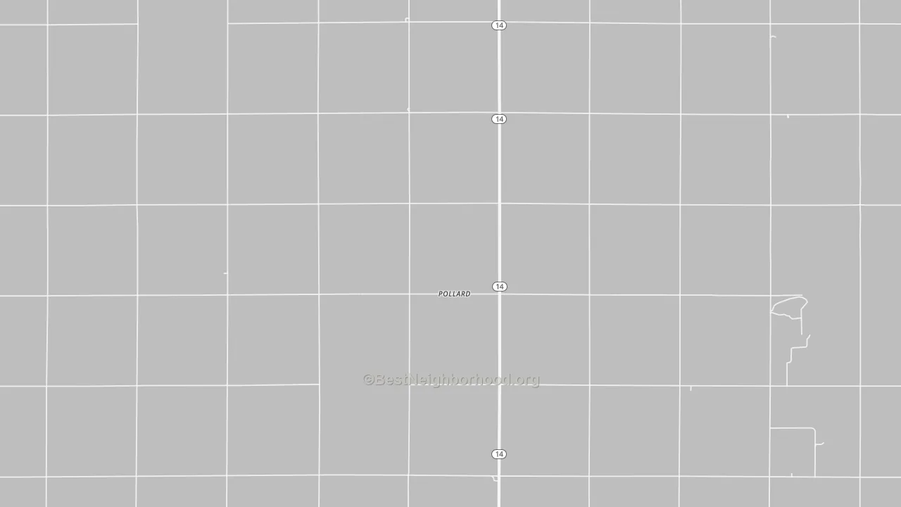 Transit Grade map of Pollard, KS