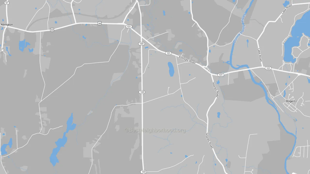 Transit Grade map of Pomfret Landing, CT