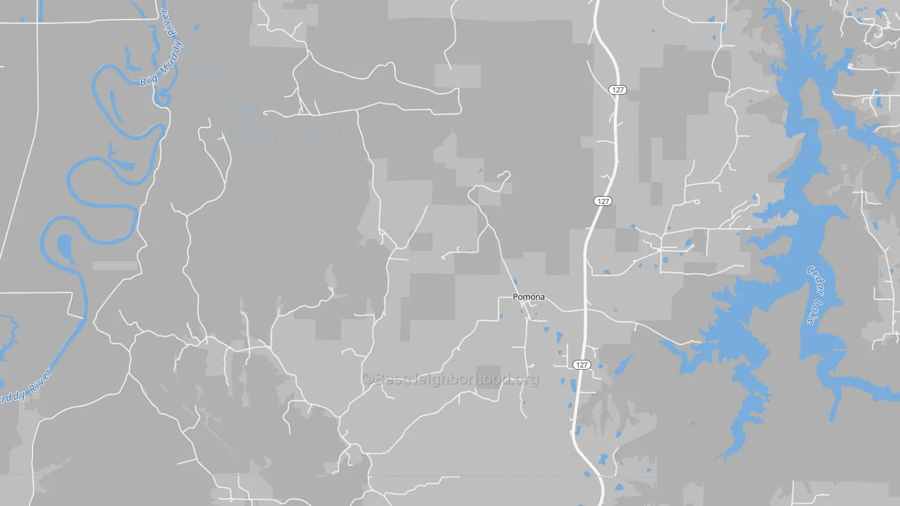 Transit Grade map of Pomona, IL